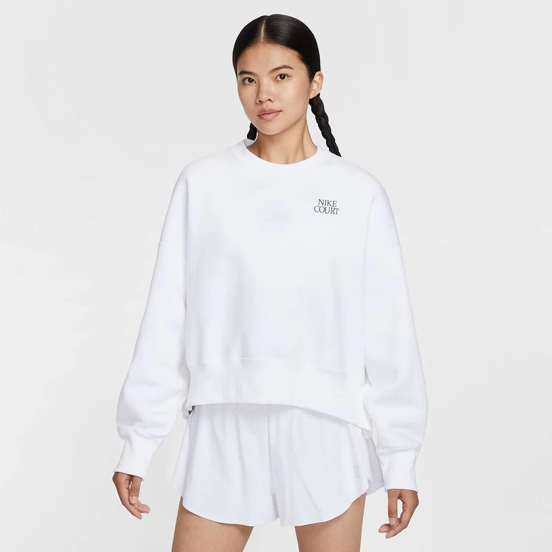 耐克（NIKE）女子CREW网球卫衣IO0485-100
