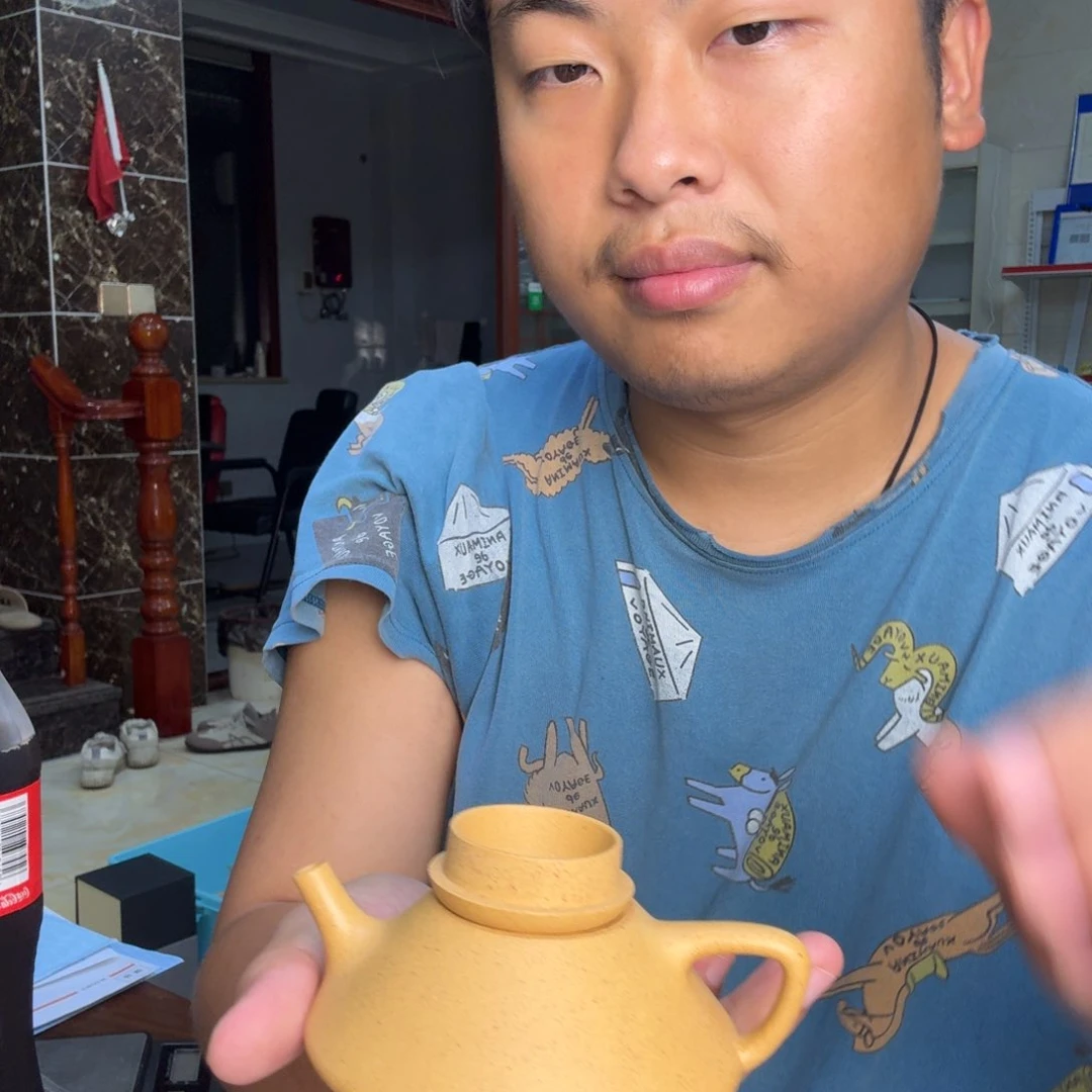 茶壶紫砂瑕疵 合瓢