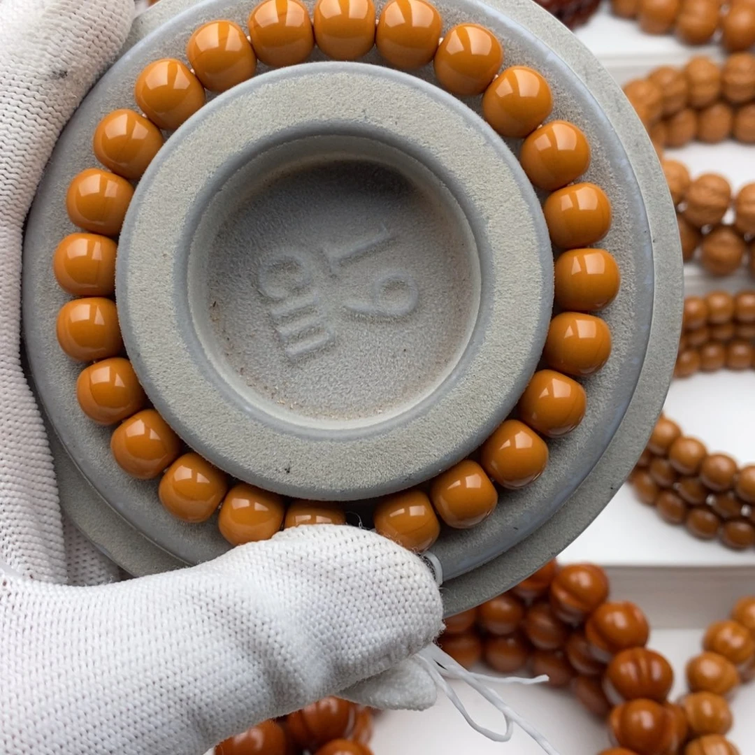 晴****猴头核桃手串小老型