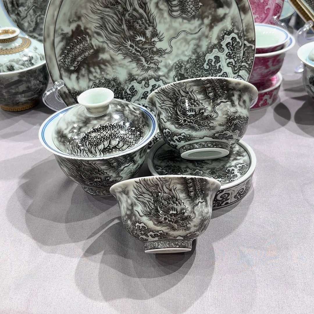 瓷片景德镇瓷器精品展示