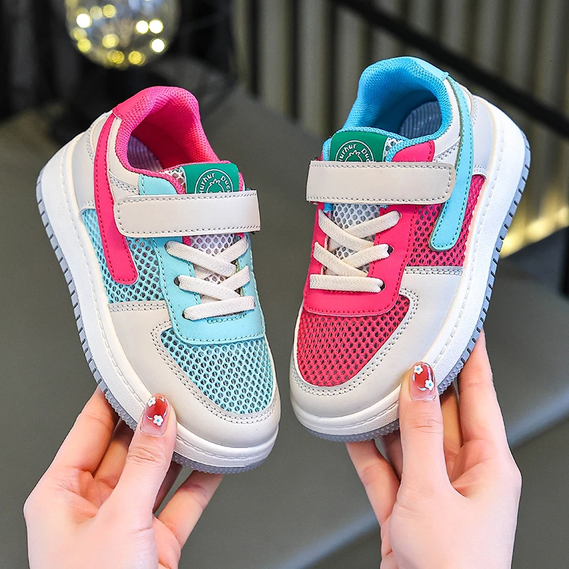 春夏儿童鸳鸯鞋夏季新款女童鞋子女孩软底板鞋男童休闲运动鞋网鞋