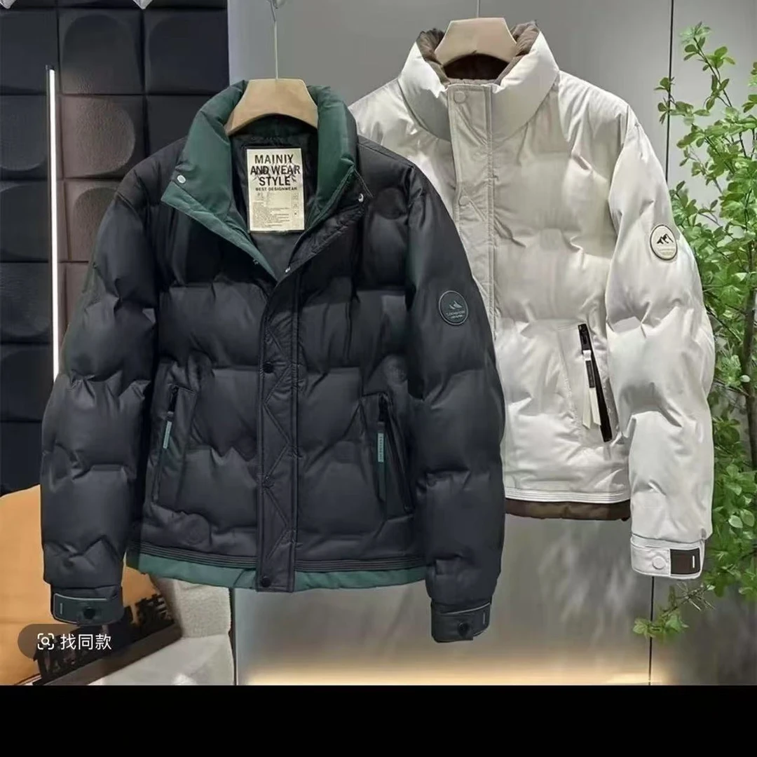 男士冬季潮流，微瑕疵掉皮外套8881