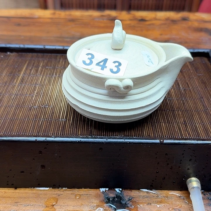 纯手工制作粗陶茶具
