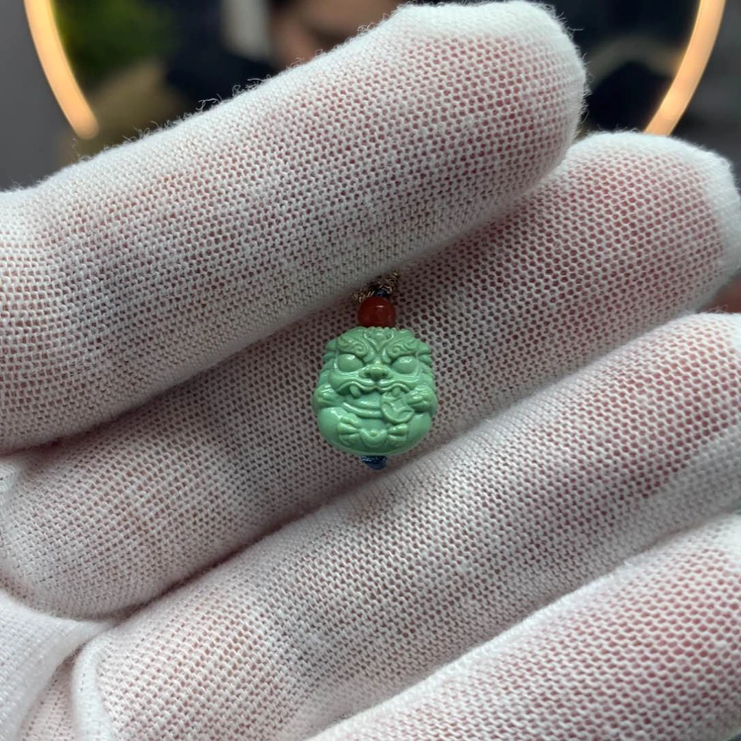 绿松石挂件未镶嵌