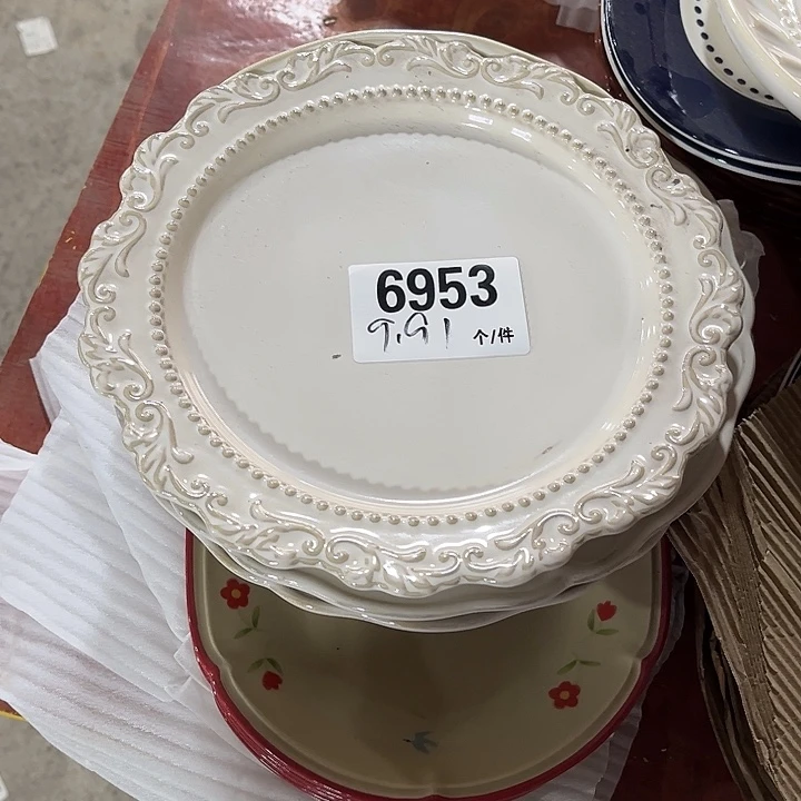 瓷微瑕外贸餐具6953