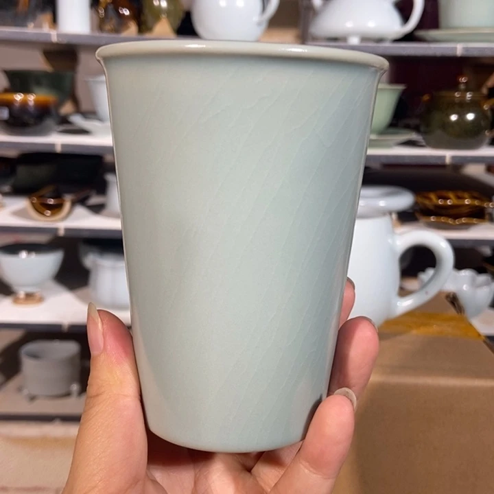 福*门原矿汝瓷可乐杯，全品
