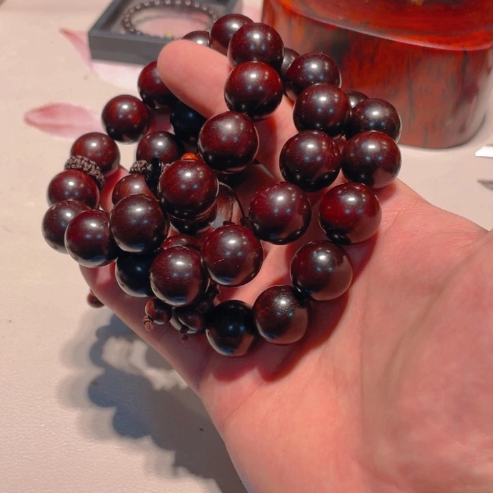 檀香紫檀（小叶紫檀）207号108泥料龙鳞金星