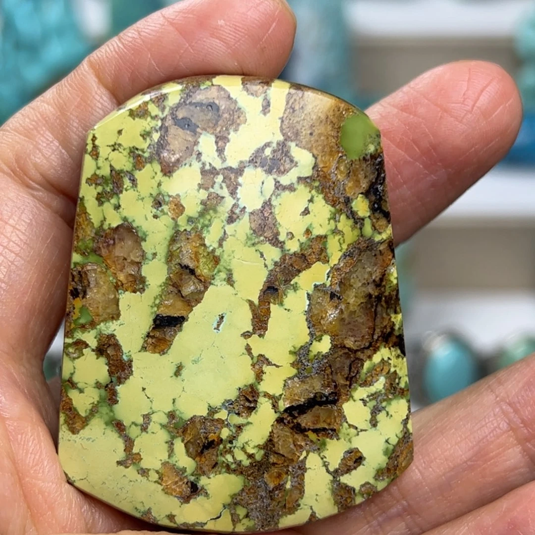 绿松石未镶嵌天然原矿绿松石