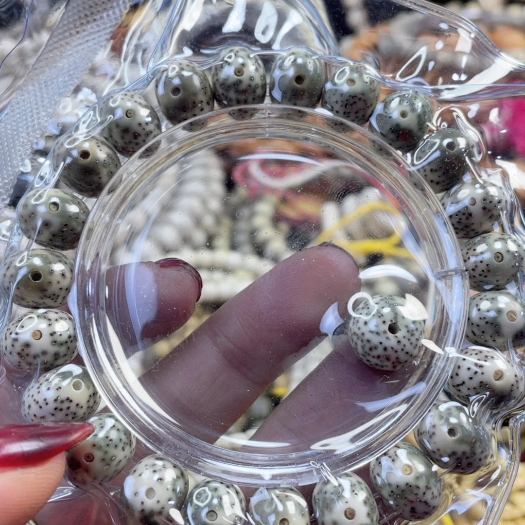 星月菩提手串福利款不退换石玉料正月苹果手串12/10