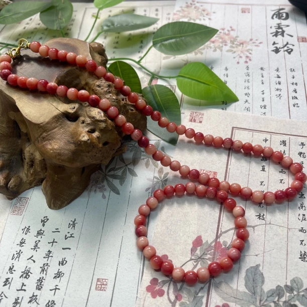 呼呼手串项链套装 时尚项链手串8mm A168