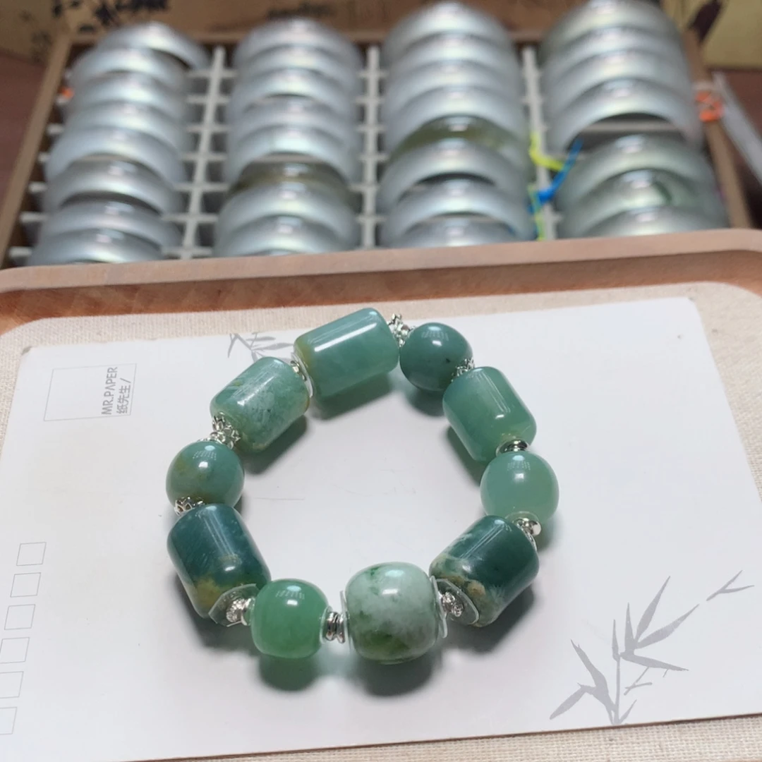 石英石合金5A多宝手串