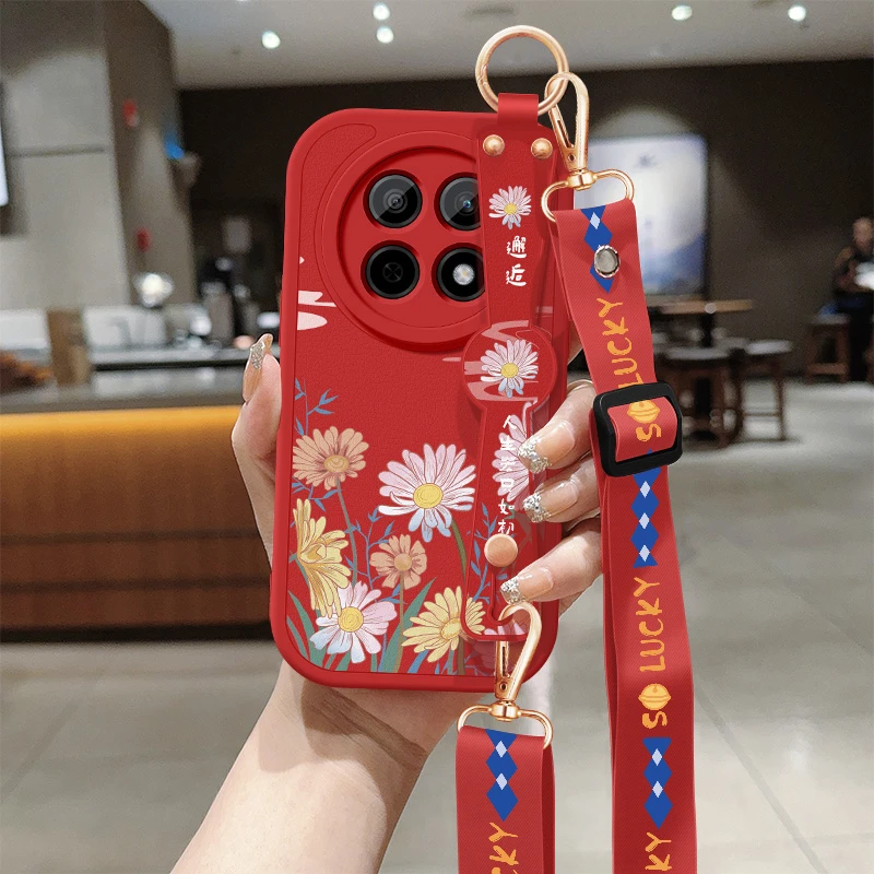 适用oppoa5pro手机壳新款a5pro斜挎腕带OPPO全包防摔硅胶软壳女款