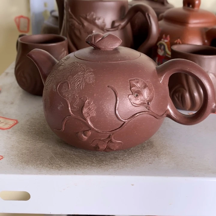 紫砂茶壶原矿手工15