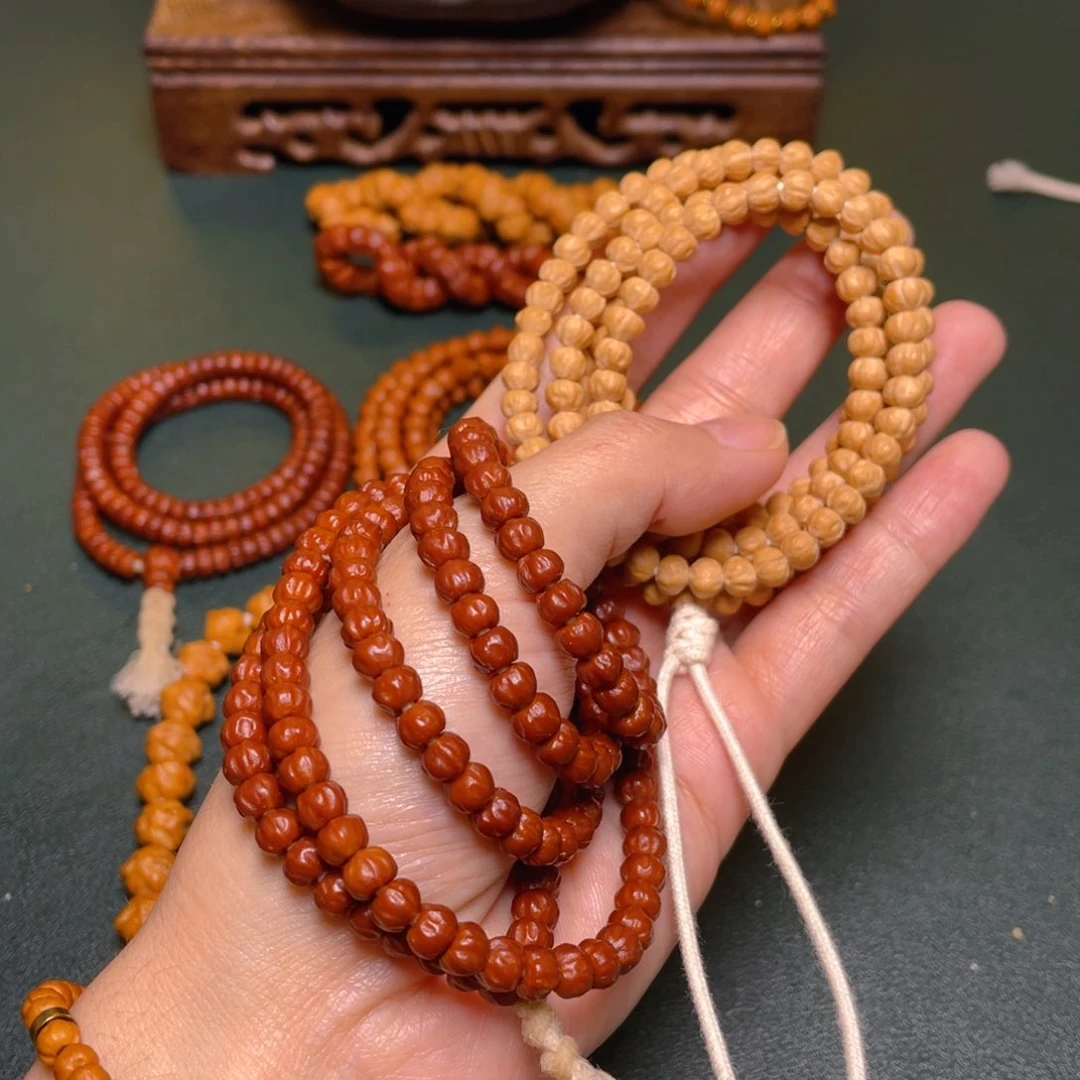 柏香籽/百香籽吊坠金豆