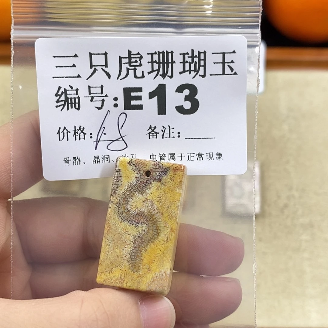 硅化珊瑚（珊瑚玉）1未镶嵌L***理