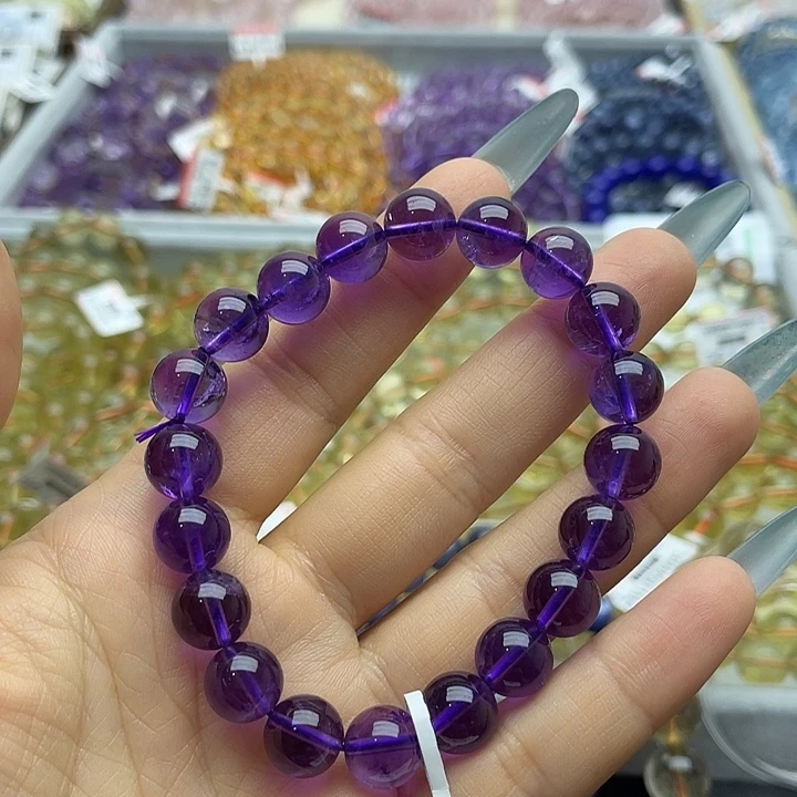 水晶手链未镶嵌乌拉圭9.8