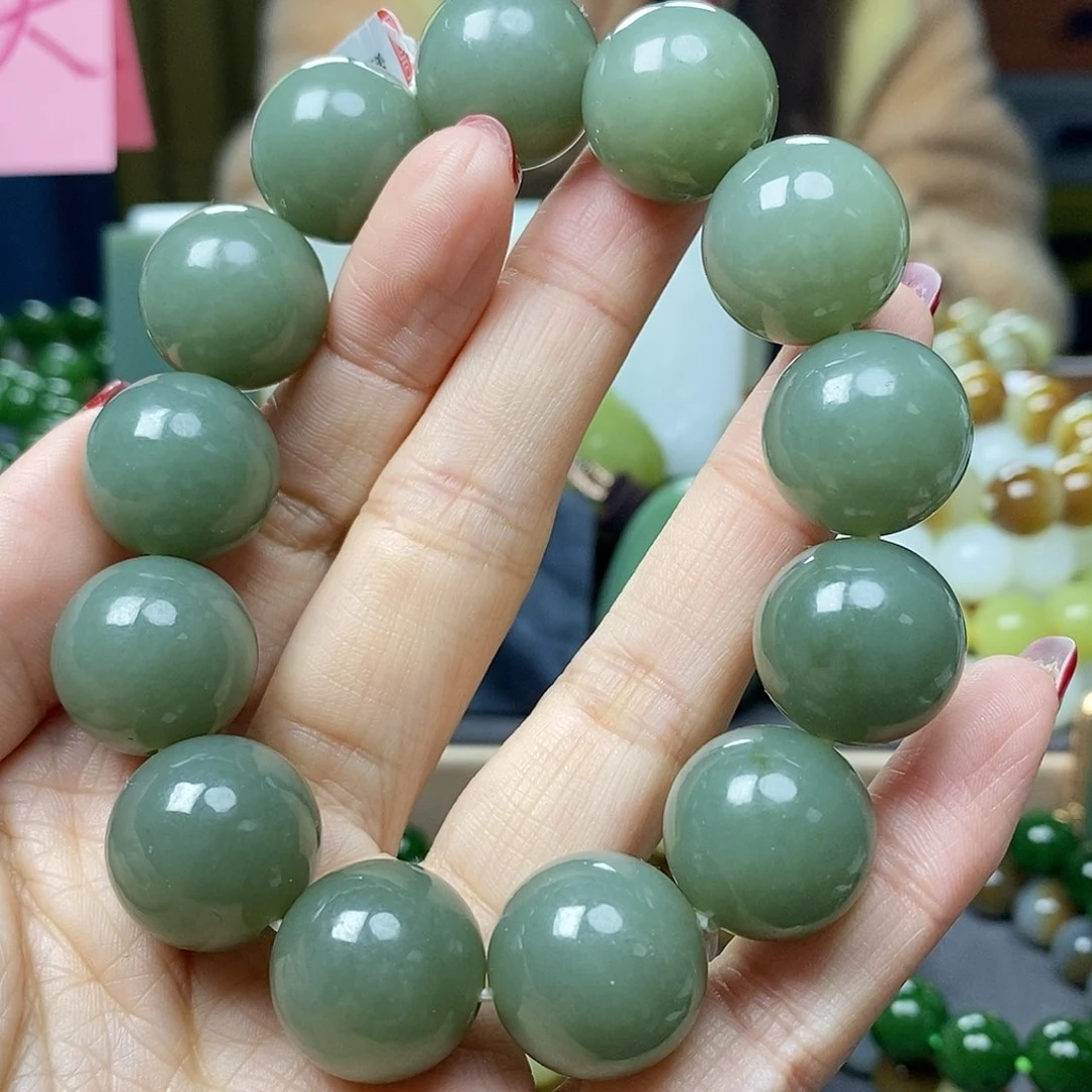 和田玉手链未镶嵌