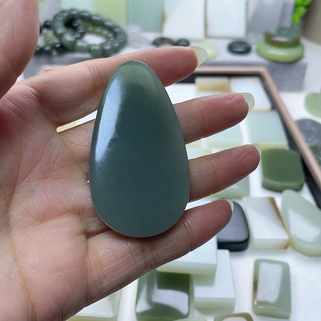 和田玉未镶嵌颈饰迈***3