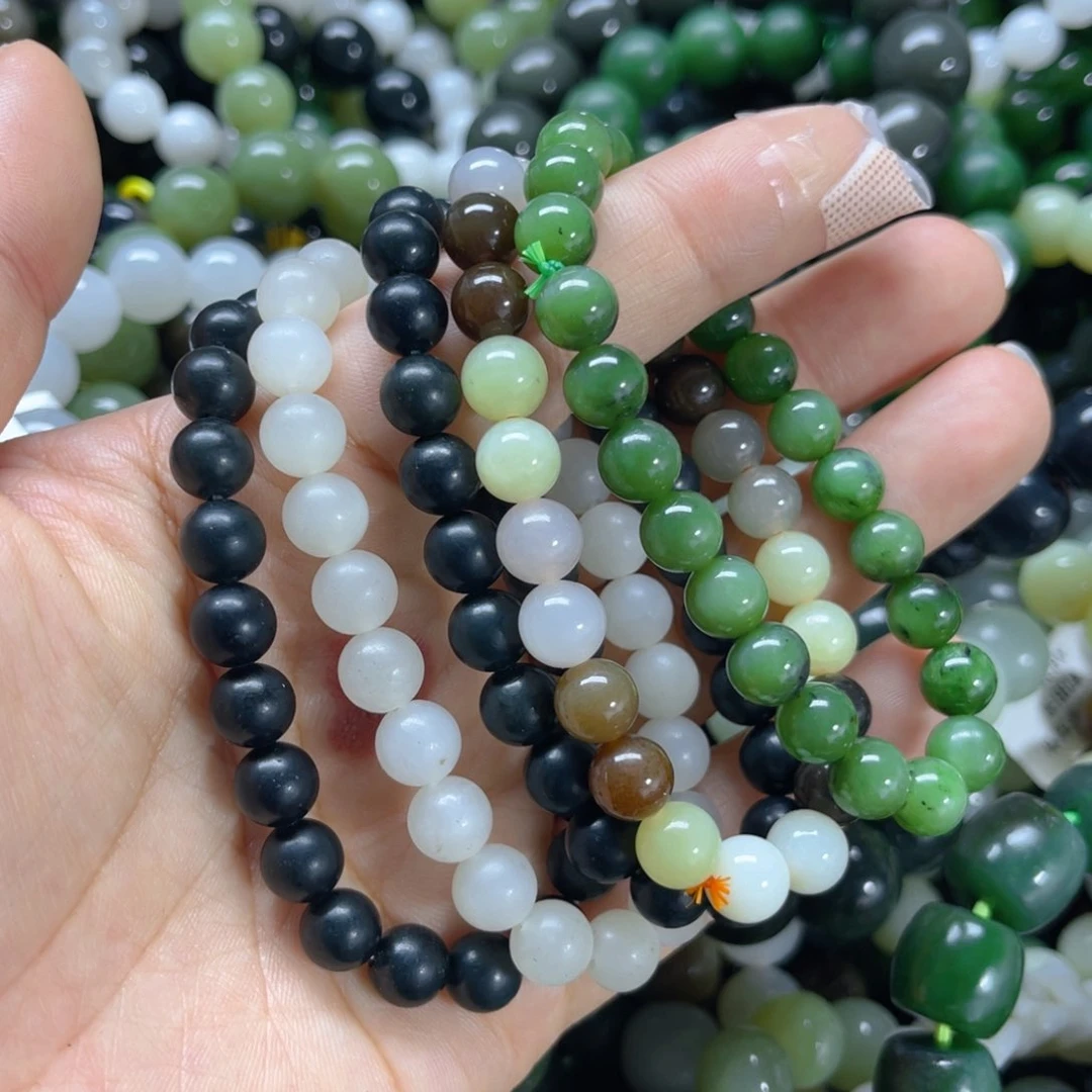 未镶嵌手串和田玉