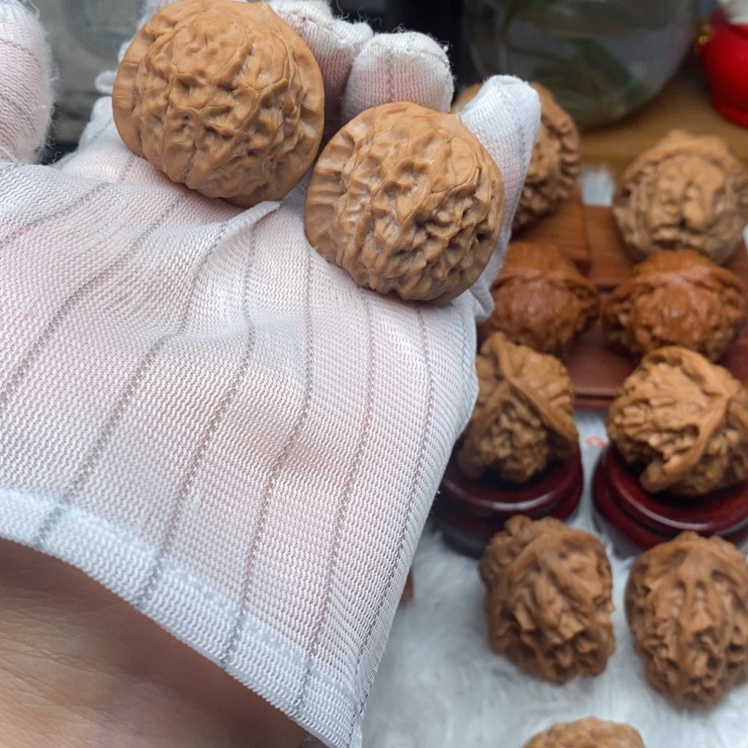 文玩核桃吊坠35尺寸石门送磨盘