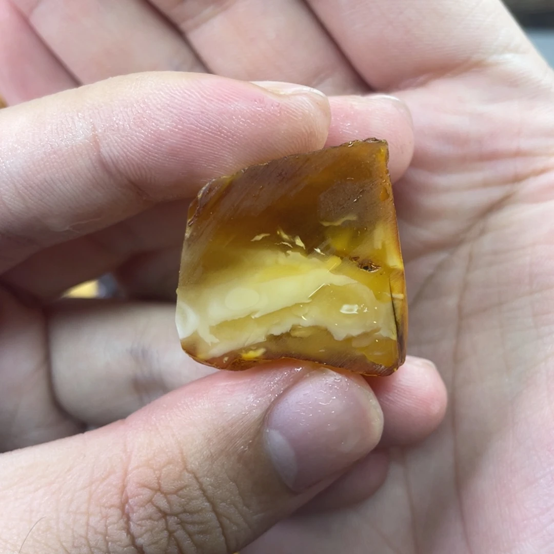 定制琥珀未镶嵌天然琥珀16圆珠