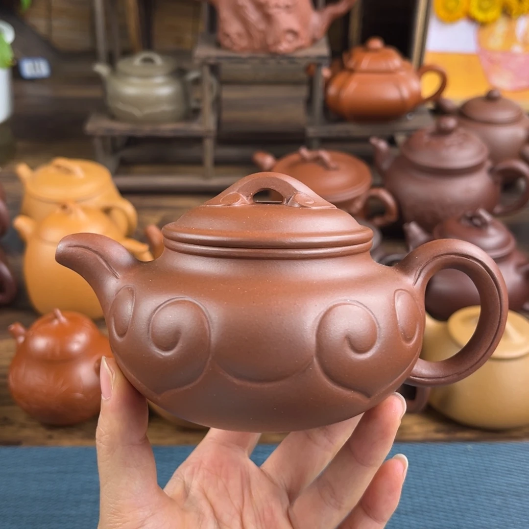 紫砂茶壶手工制作工艺精湛280c