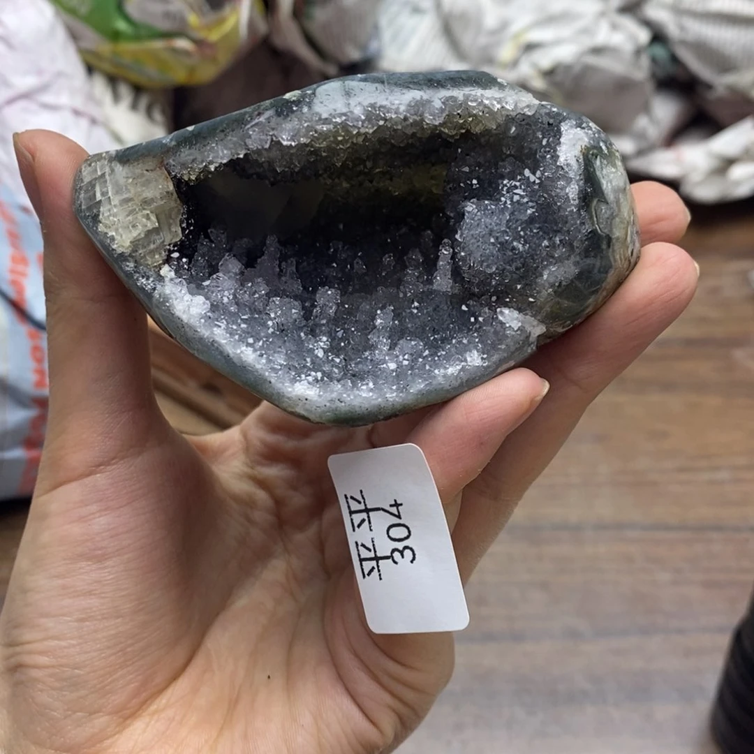 紫晶珠宝半成品未镶嵌