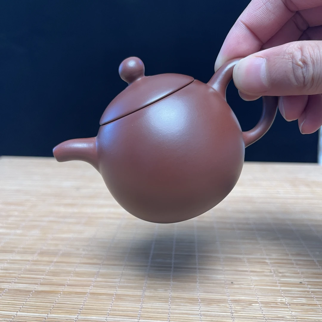 130-150ml潮州原矿紫朱泥龙蛋壶