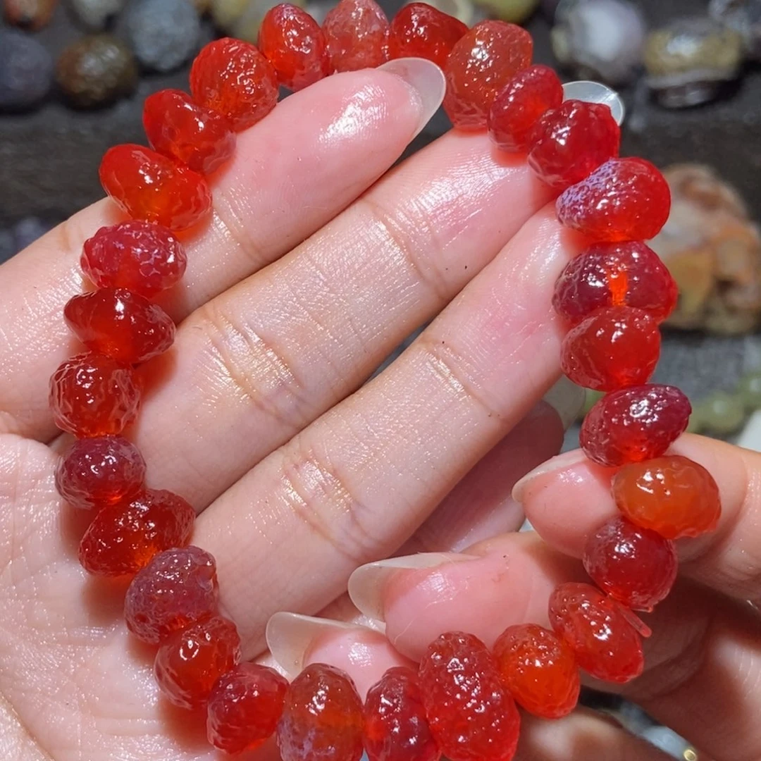未镶嵌玛瑙/玉髓珠宝半成品