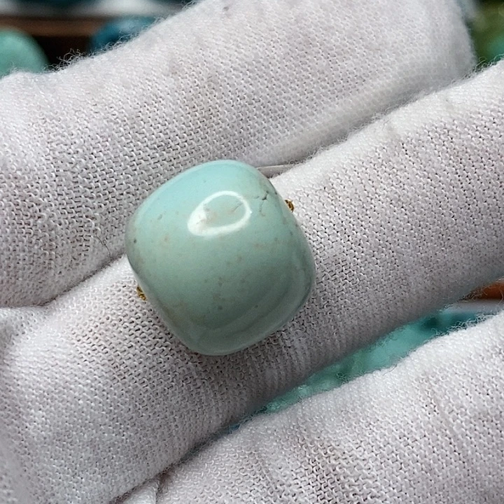 绿松石未镶嵌天然原矿 地大质检