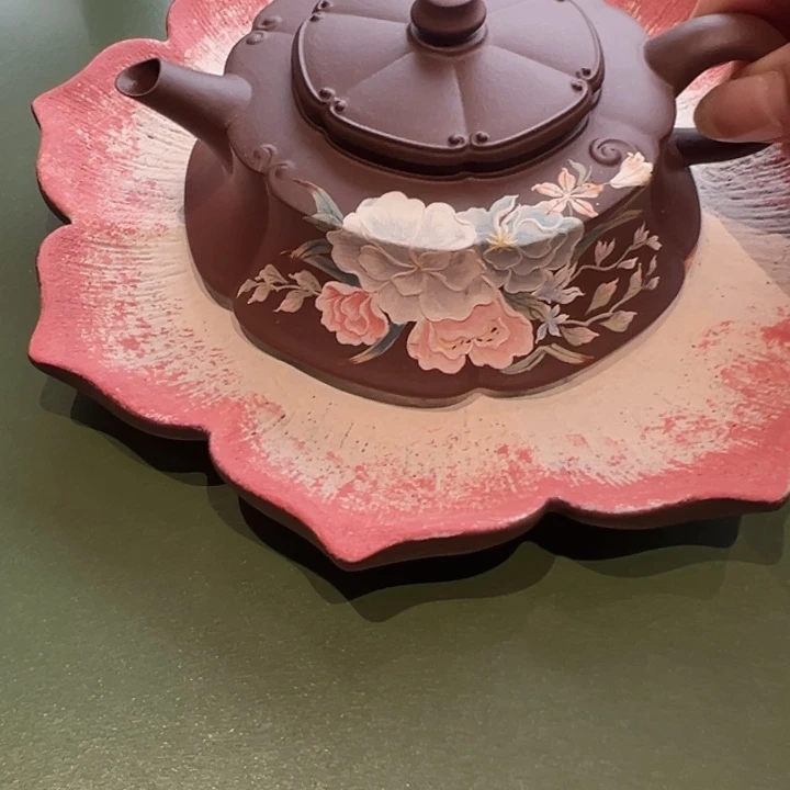 支***流茶壶紫砂紫砂的手工制作工艺是由