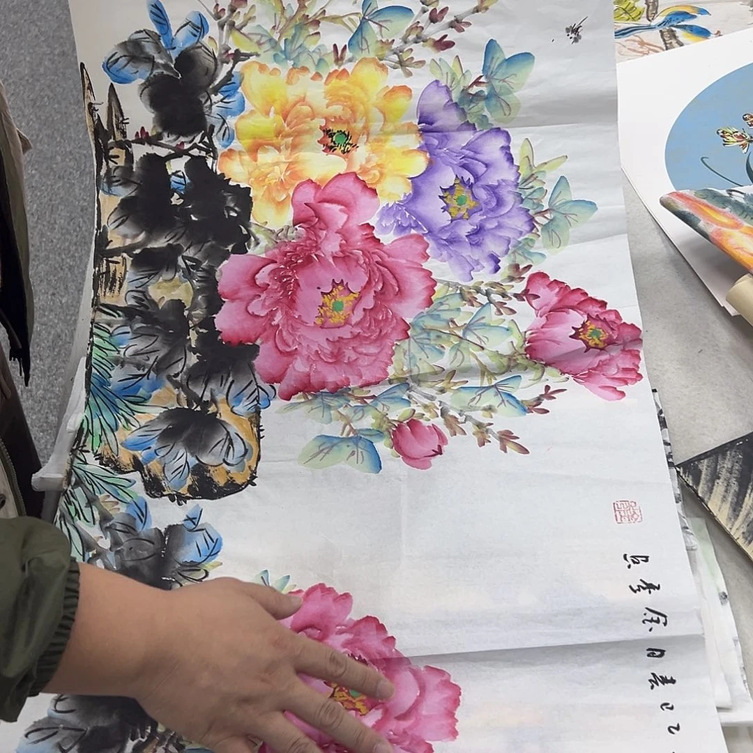 国画国画纯手绘作品