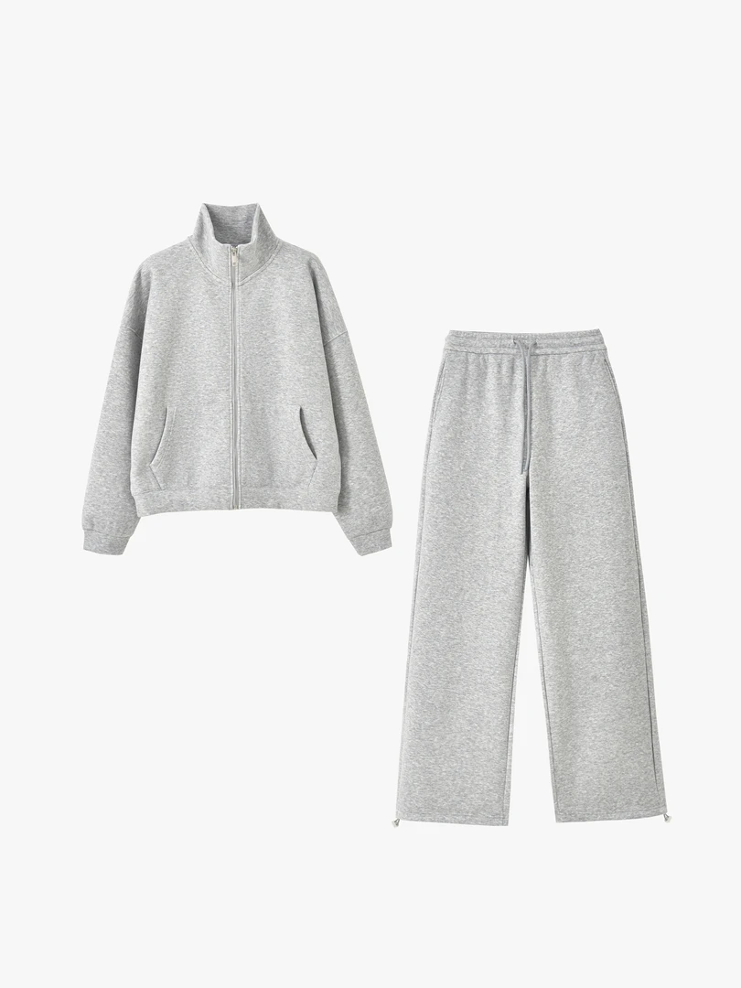 2025立领百搭简约套装