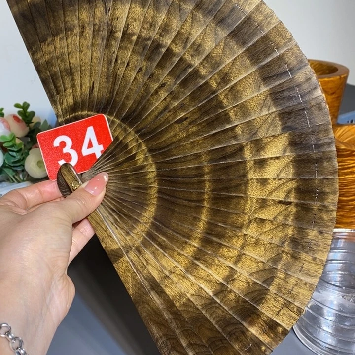 金丝楠覃*双金丝楠木扇子