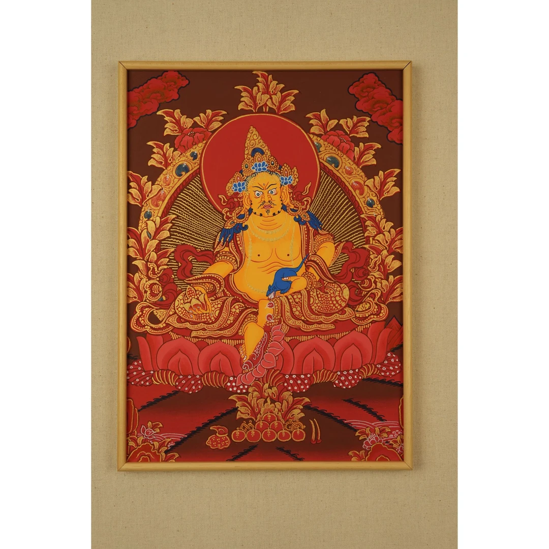 XMLY0044藏传艺术作品-黄财财