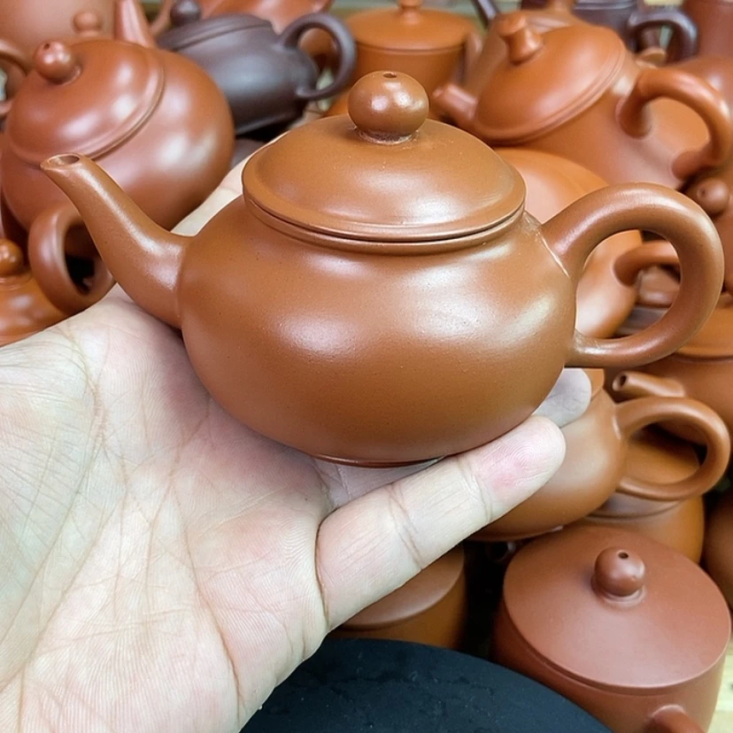 【闪购商品】茶壶朱泥130cc