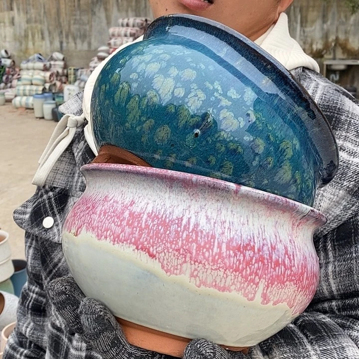 红陶正品高13口20