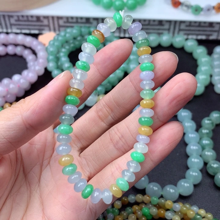 未镶嵌手链翡翠手串