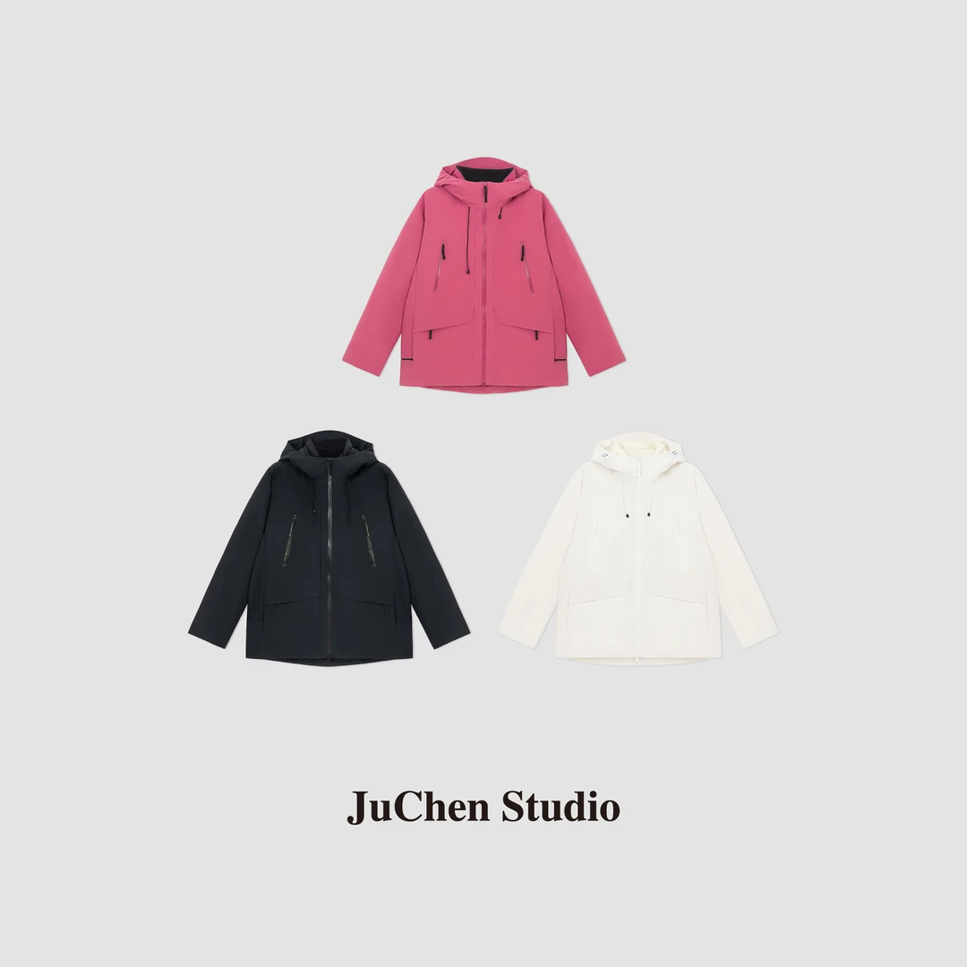 “驭雪者”鼎级户外御寒奢牌同源三防软壳连帽鹅绒服FW-2D1905-131