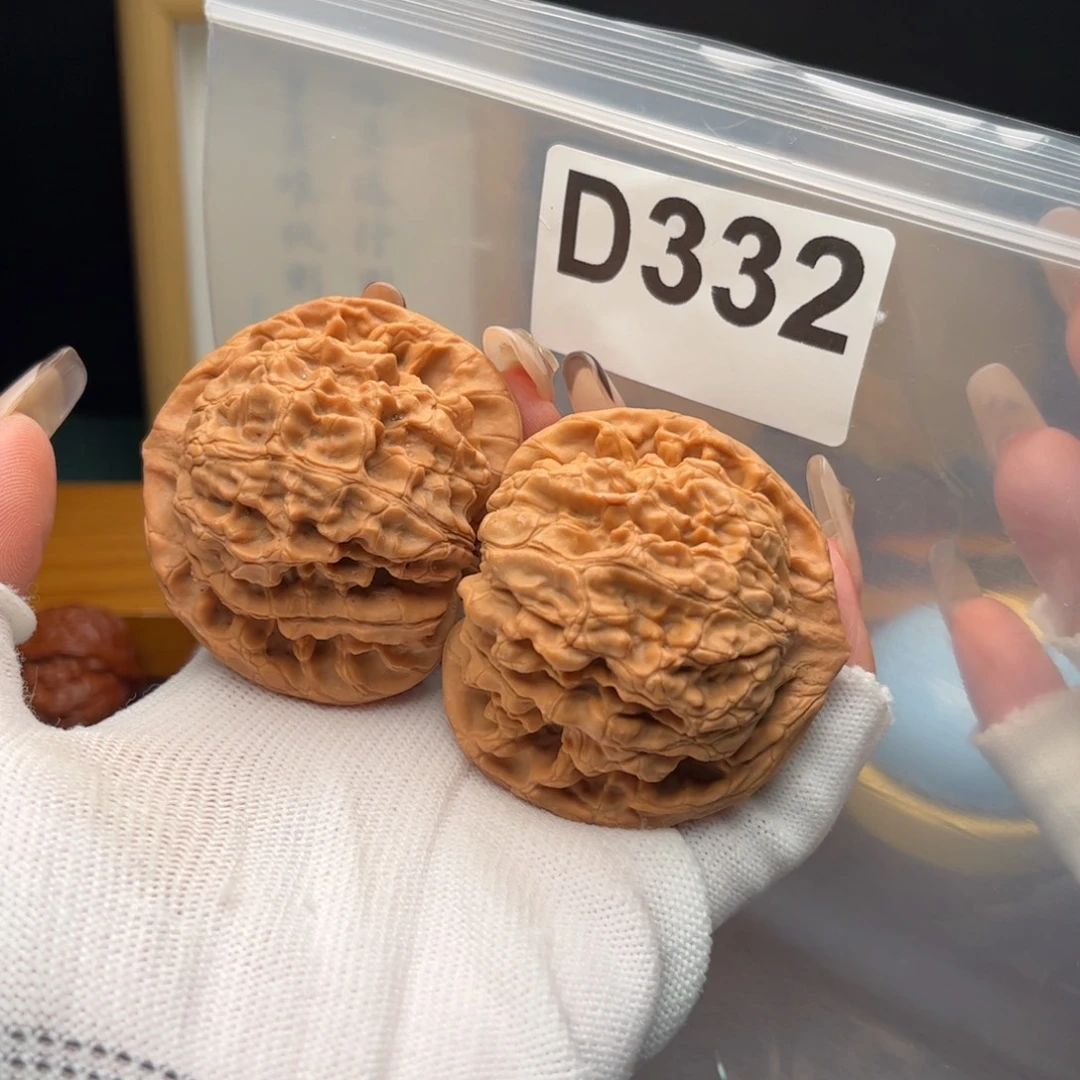 文玩核桃把件53左右官帽d332