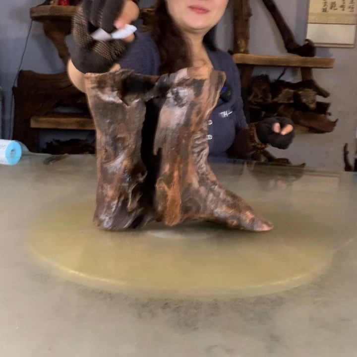 得***生天然的云南紫柚木会黄水