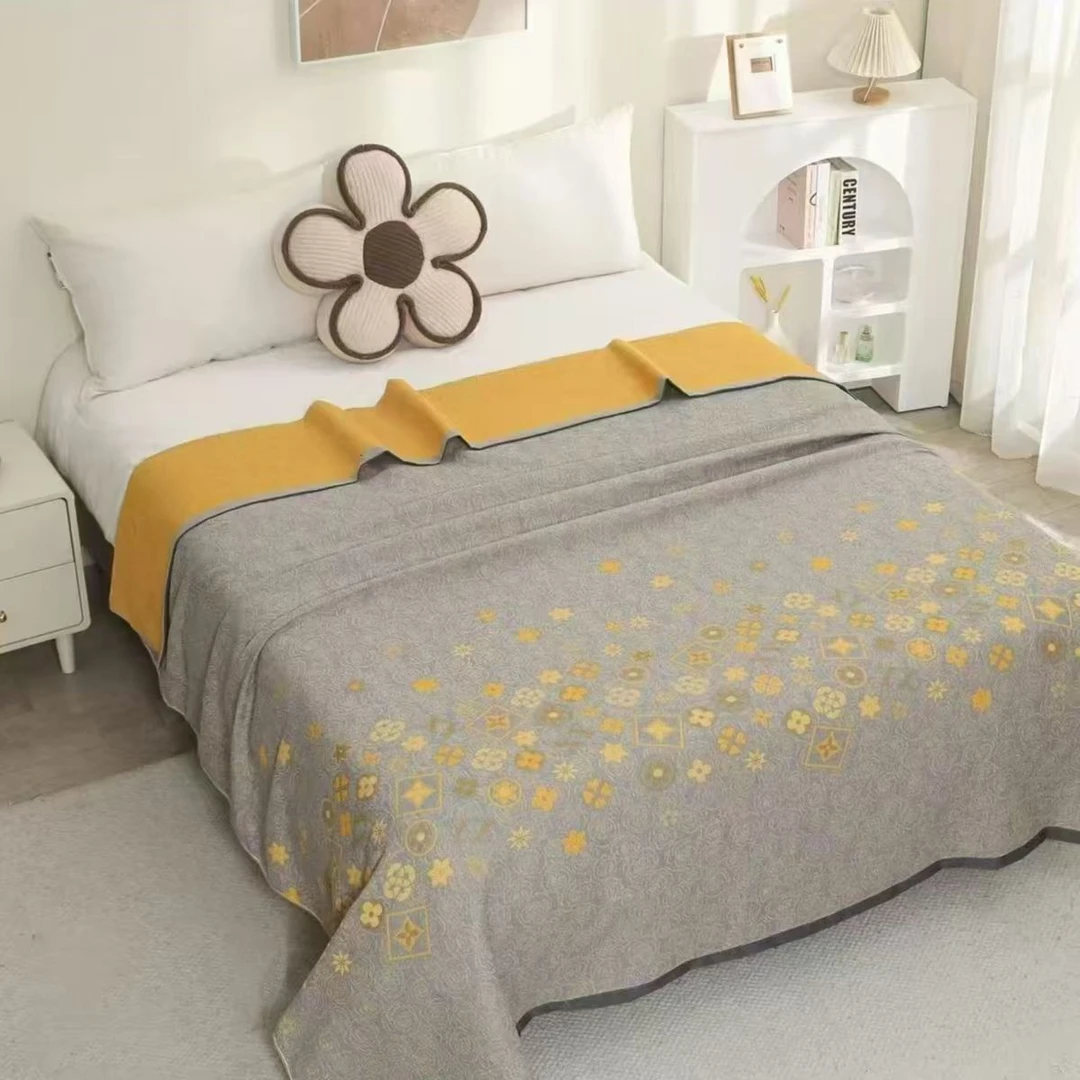 小墨尔本2*2.3米 盖毯 毛巾被 四季通用床盖 可铺可盖