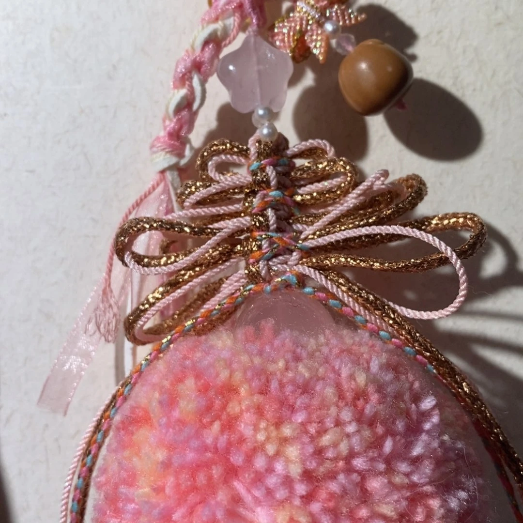 琥珀未镶嵌手链蜜蜡小件编制挂件