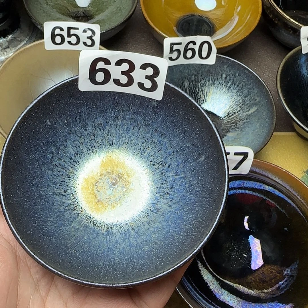 情***.茶盏主人杯龙窑柴烧全手工