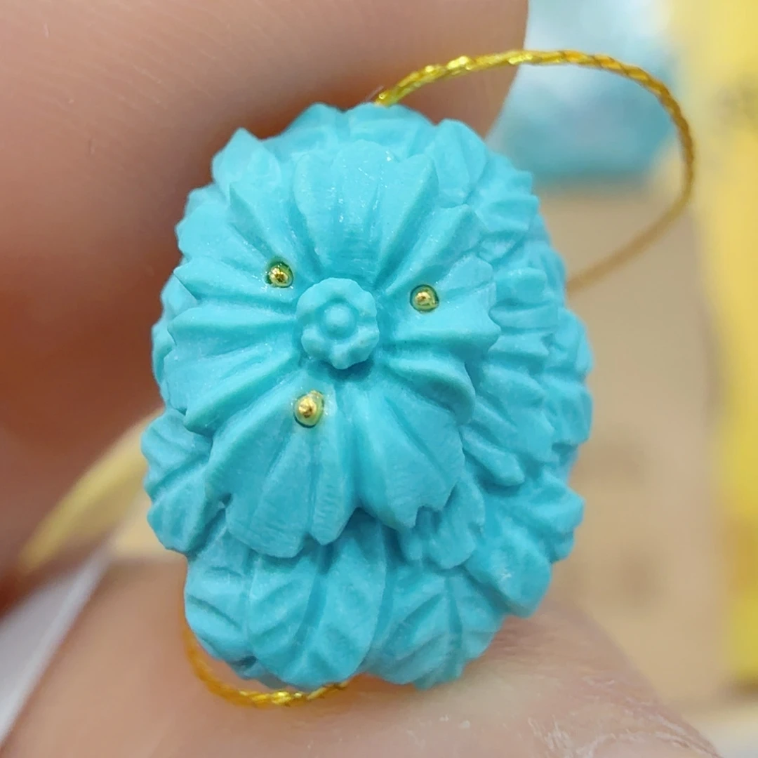 绿松石未镶嵌珠宝奇石