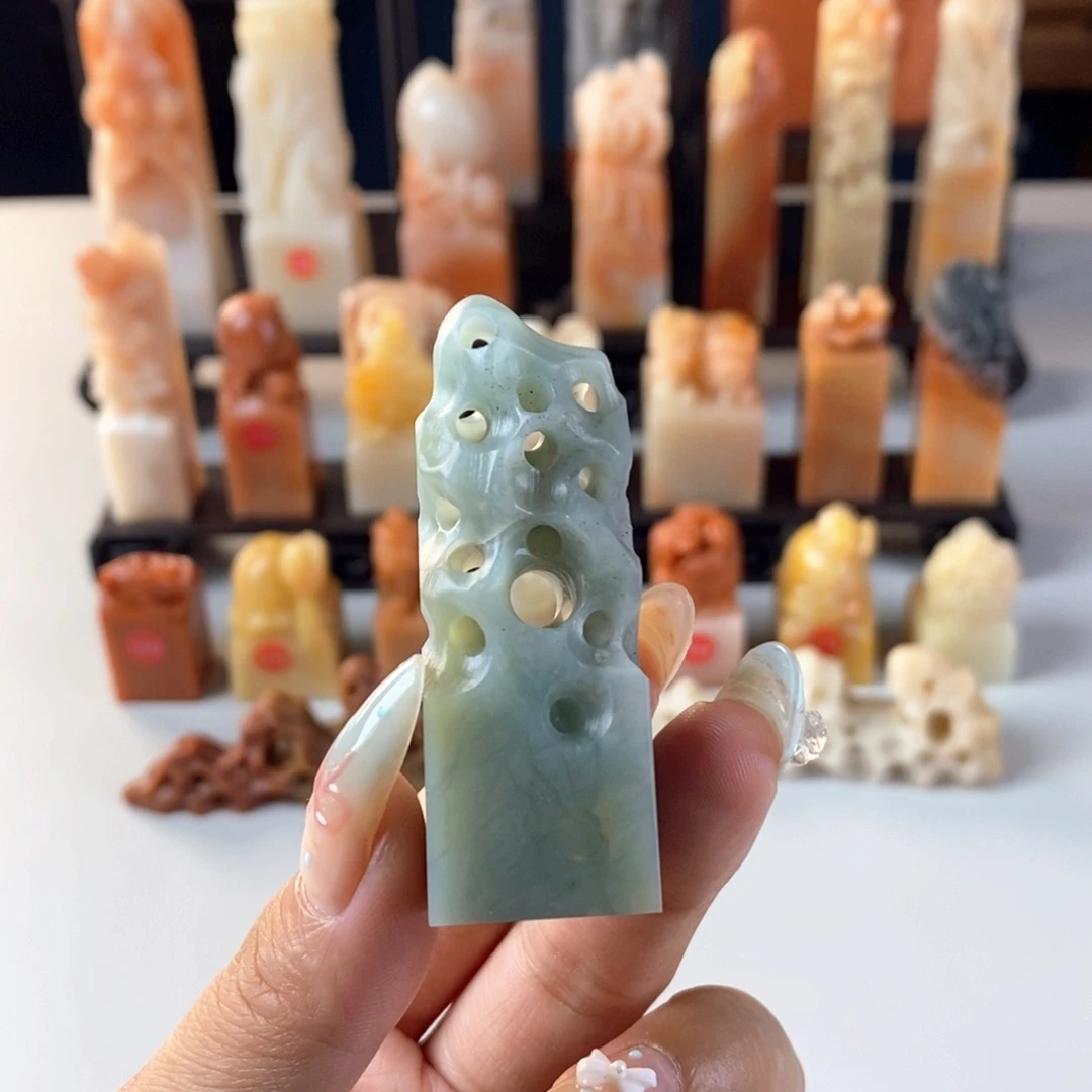 昌化石印石云南石2cm 包邮包刻字 微瑕