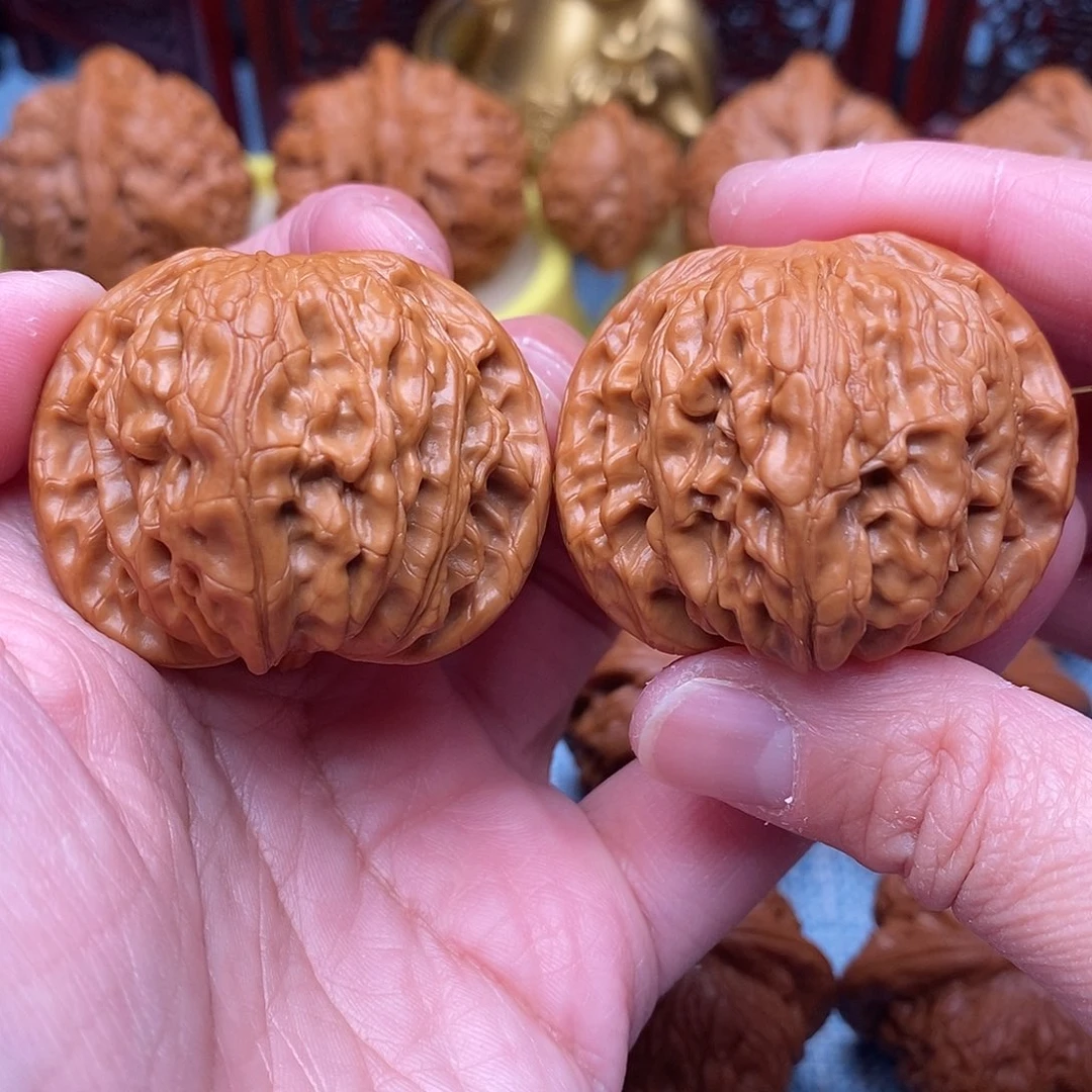 把件文玩核桃毕业精品山地正磨42尺