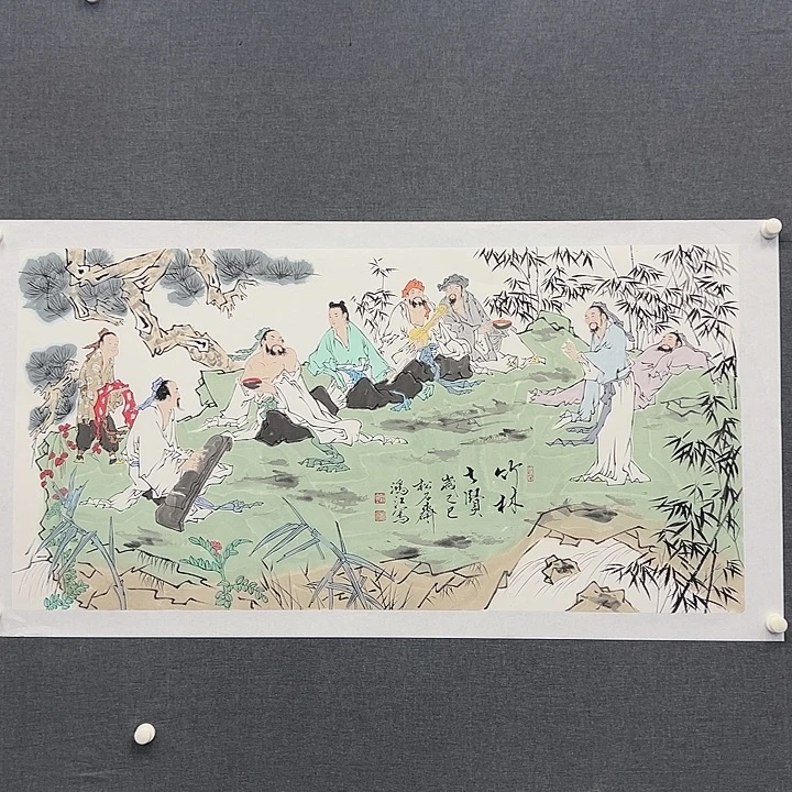 国画书画作品多次