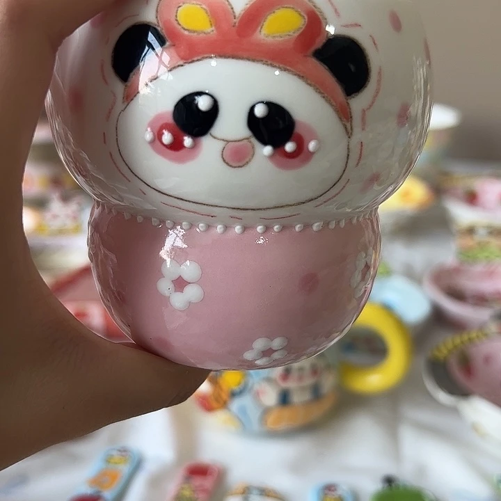 杯子景德镇陶瓷微瑕处理