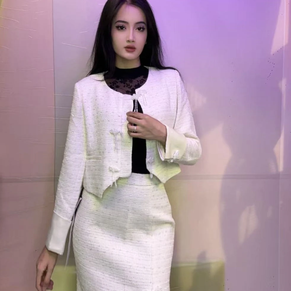 早春时尚显气质亮片纯色女士上套装包邮618521